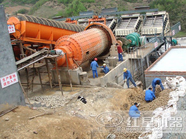 間歇球磨機案例現(xiàn)場安裝圖 間歇球磨機案例現(xiàn)場安裝圖