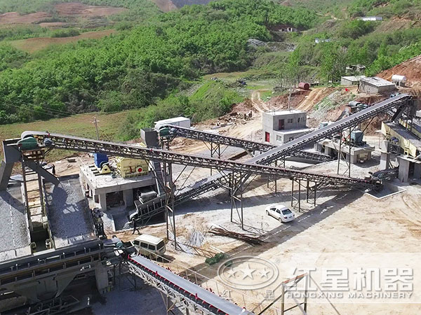 河北環保砂石生產線現場 河北環保砂石生產線現場
