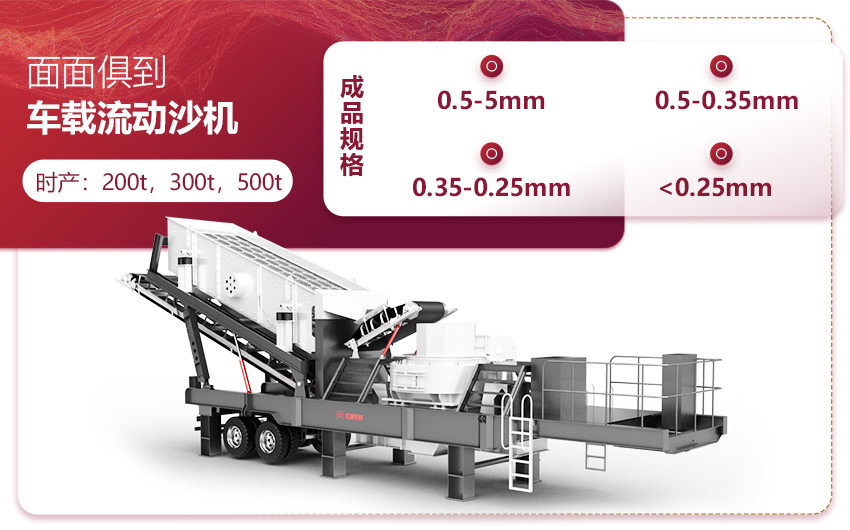 車載流動沙機 車載流動沙機