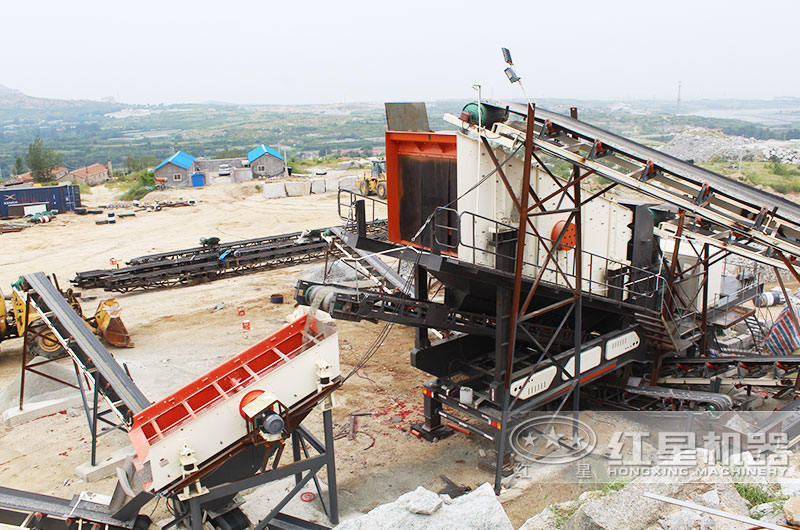 移動方便的流動石子加工機全新結構設計,環保無壓力 移動方便的流動石子加工機全新結構設計,環保無壓力