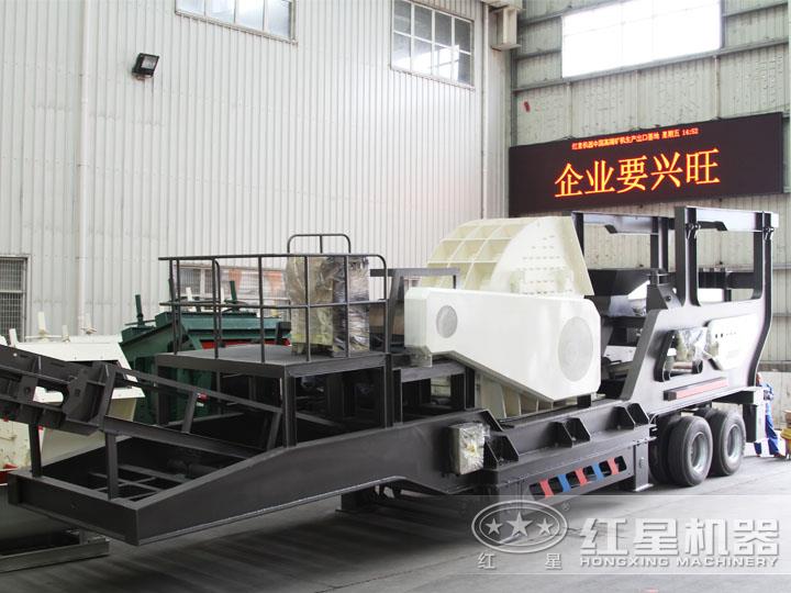 機載錘式碎石機,一次成型,減少成本40% 機載錘式碎石機,一次成型,減少成本40%