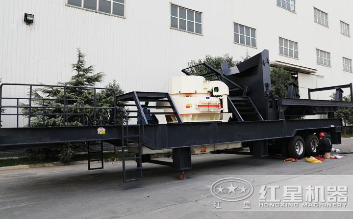 流動鵝卵石制砂機可配多種制砂主機，型號多樣 