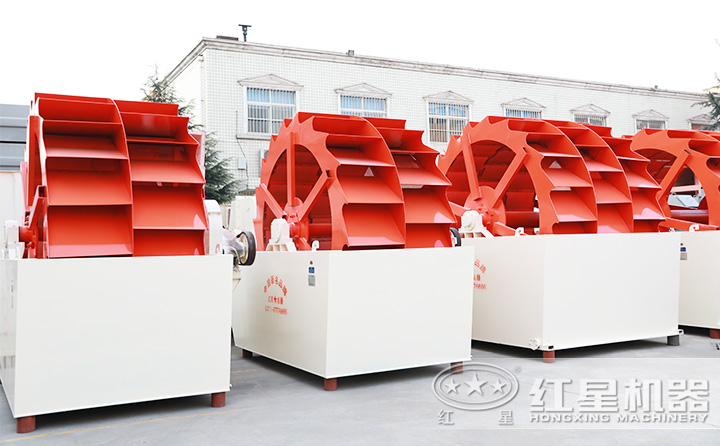 單輪、雙輪、三輪洗砂機，不同型號供君選擇 