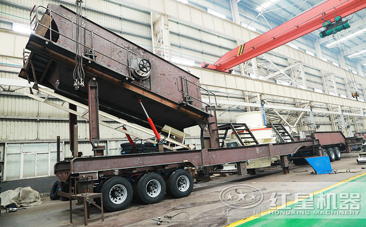 制砂移動破碎站廠家現(xiàn)貨提供，歡迎到場參觀選型 