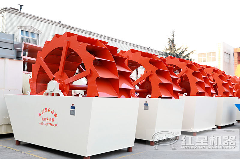 輪式洗砂機(jī)，洗凈率高 