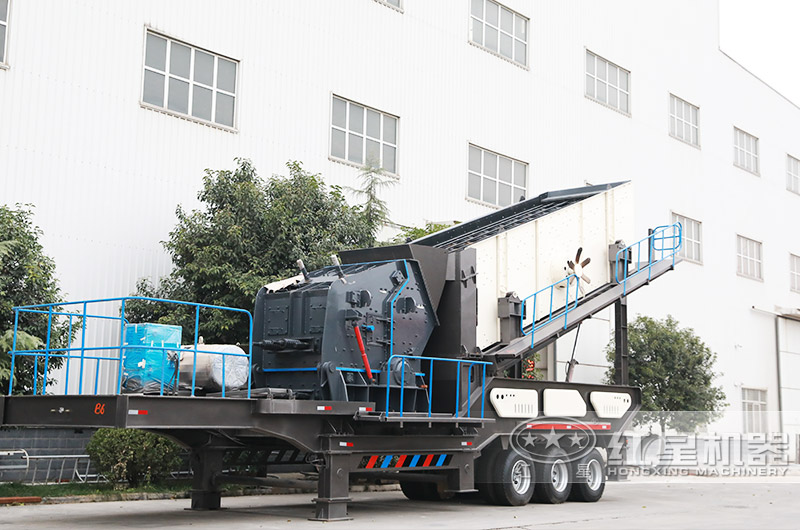 輪胎移動(dòng)反擊破,石頭二段中細(xì)碎加工