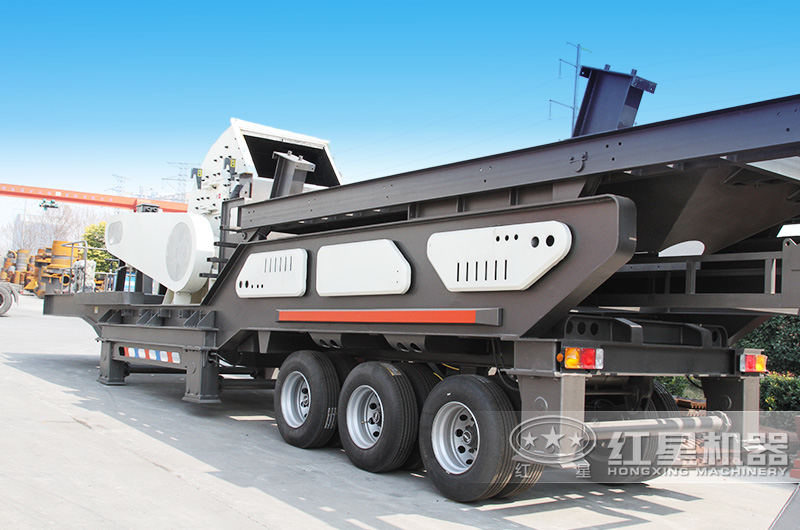 大型移動粉煤機隨地移動，轉場方便