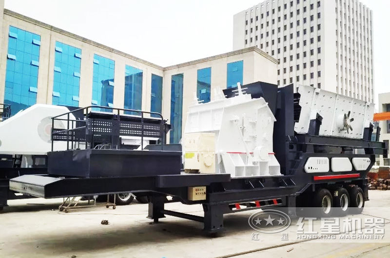 反擊破移動破碎機具有整形效果,粒形好看