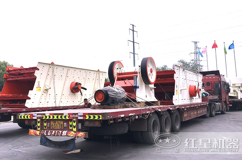 全套200噸砂石廠生產(chǎn)線設(shè)備發(fā)貨 全套200噸砂石廠生產(chǎn)線設(shè)備發(fā)貨