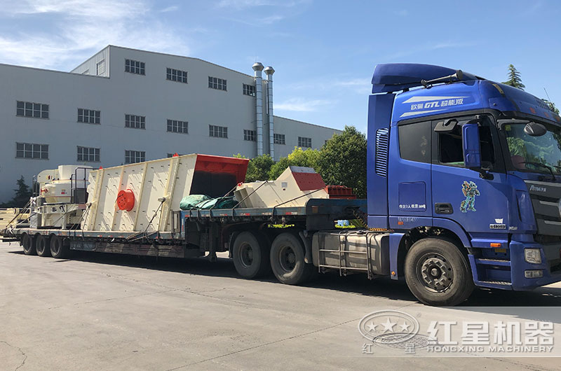 石頭打成沙子設備發貨 石頭打成沙子設備發貨