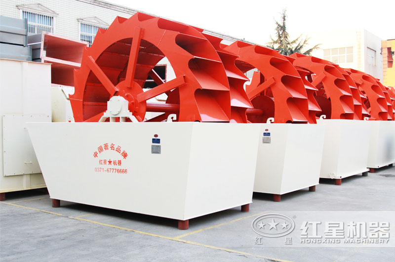 洗砂機可實現水循環利用，洗凈度高達95%