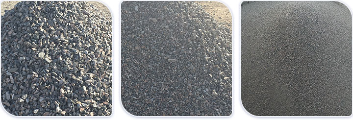 碎沙成品圖，是否達到您的物料要求？