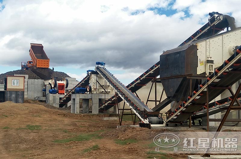 煤矸石粉碎機作業現場圖片 煤矸石粉碎機作業現場圖片