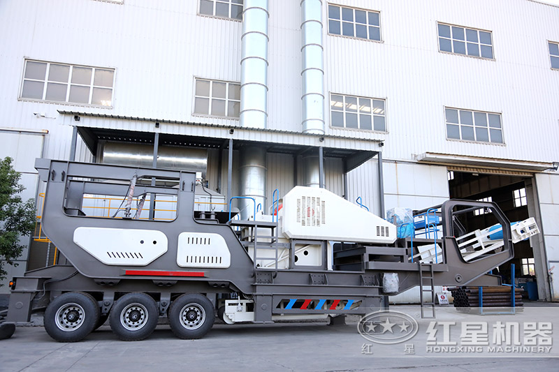 輪胎移動混凝土破碎機 輪胎移動混凝土破碎機