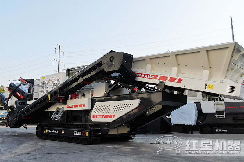 履帶型大型建筑磚渣粉碎機(jī)設(shè)備 履帶型大型建筑磚渣粉碎機(jī)設(shè)備