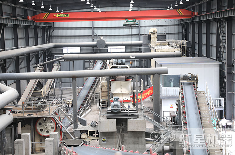 紅星機(jī)器環(huán)保石料生產(chǎn)線 紅星機(jī)器環(huán)保石料生產(chǎn)線