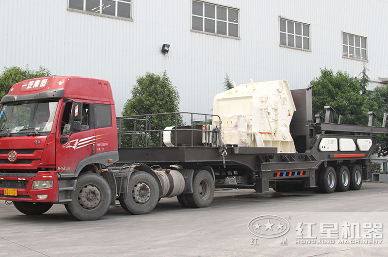 建筑垃圾制砂機行走自如，直接開往現場