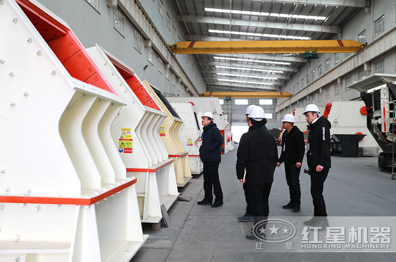 客戶到設備車間考察、對比