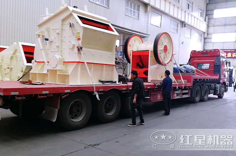 時產300噸建筑石子生產線設備發貨 時產300噸建筑石子生產線設備發貨