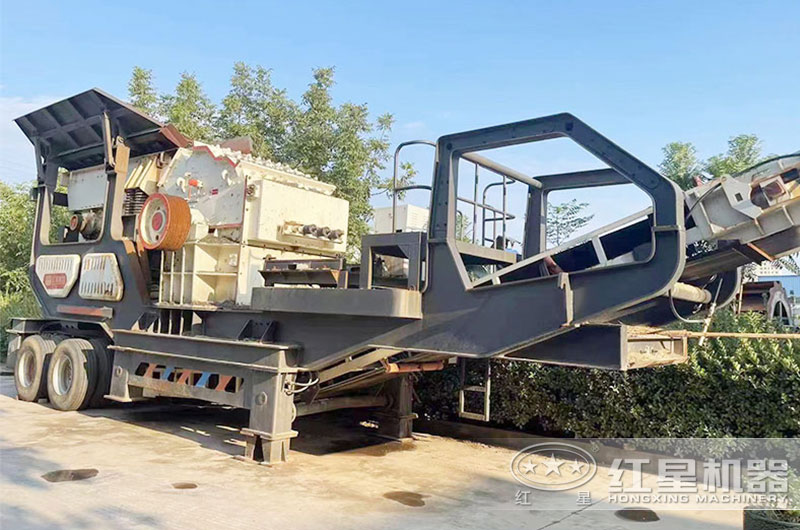 移動制砂機展示 移動細(xì)碎制砂機展示