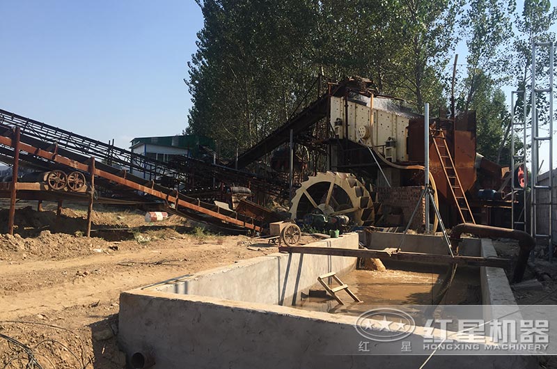 水洗機制砂加工生產(chǎn)客戶現(xiàn)場 水洗機制砂加工生產(chǎn)客戶現(xiàn)場