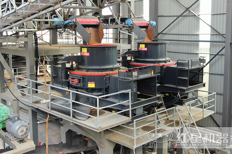 沖擊式制砂機現場