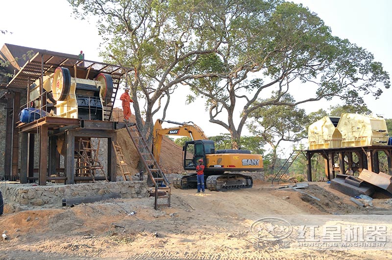 鄂破+反擊破生產線現場 鄂破+反擊破生產線現場