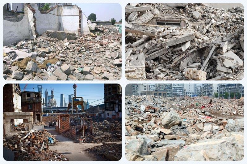 隨處可見的建筑垃圾廢料 隨處可見的建筑垃圾廢料